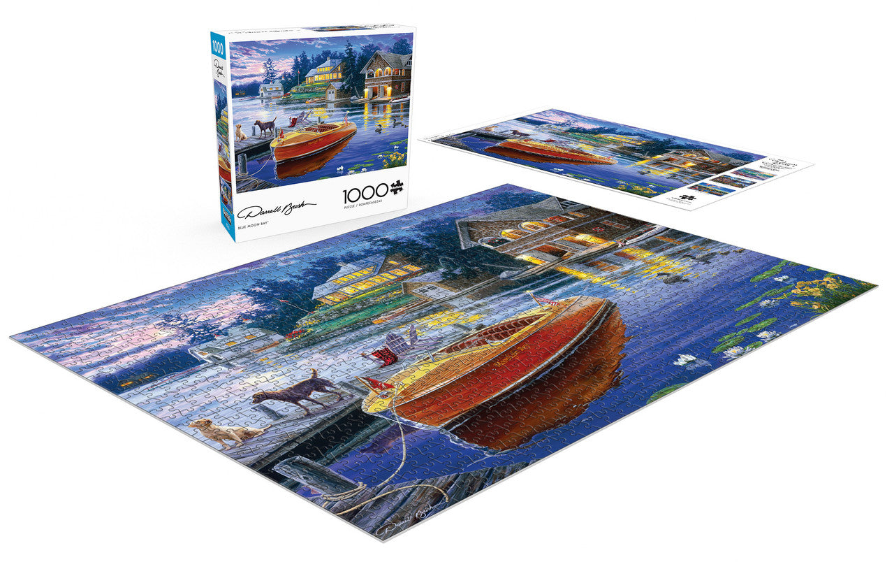 Blue Moon Bay 1000 Piece Puzzle