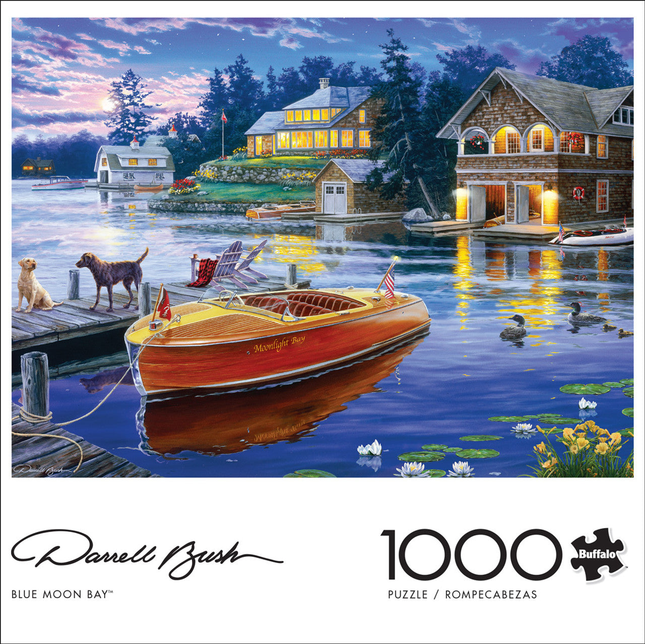 Blue Moon Bay 1000 Piece Puzzle