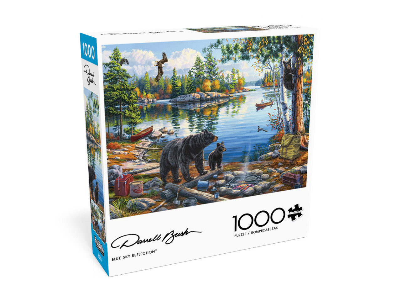 Blue Sky Reflection 1000 Piece Puzzle