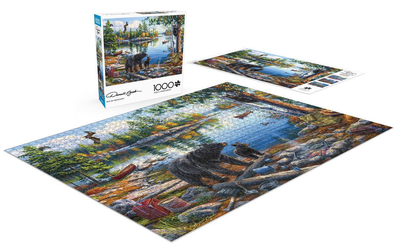 Blue Sky Reflection 1000 Piece Puzzle