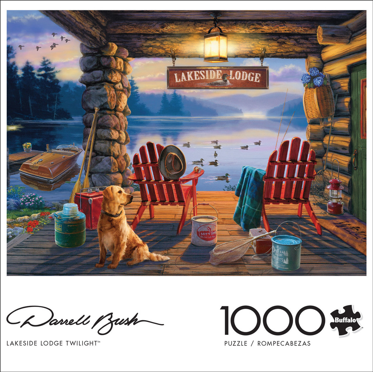 Darrell Bush - Coastal store Twilight - 1000 Piece Jigsaw Puzzle-kt11