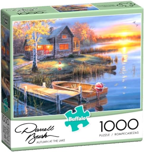 Autumn at the Lake 1000 Piece Puzzle