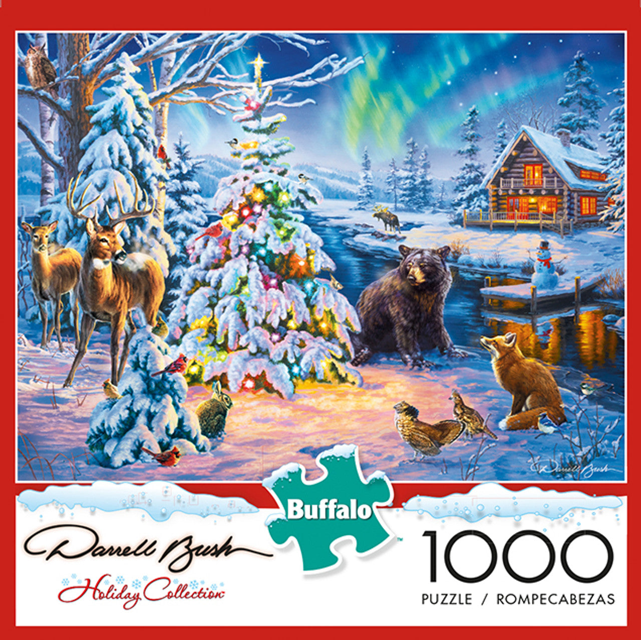 Woodland Christmas 1000 Piece Puzzle