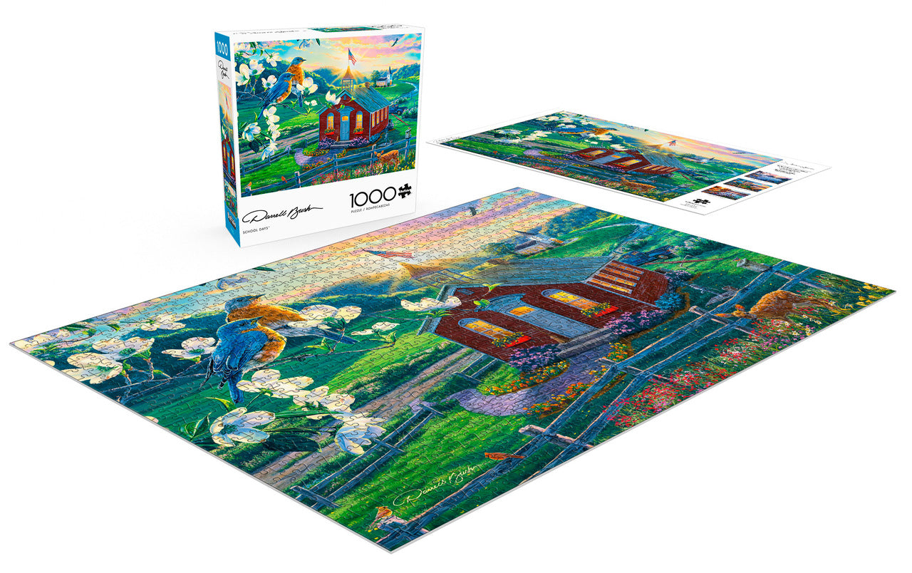 School Days 1000 Piece Puzzle
