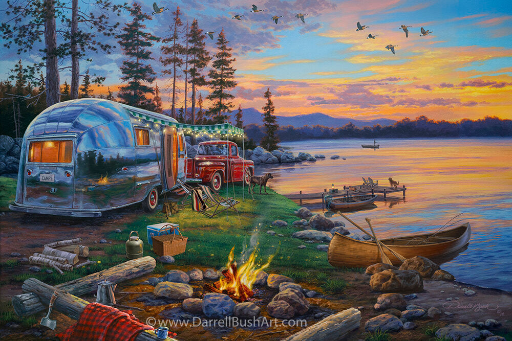 happy campers Happy Campers – Darrell Bush Art