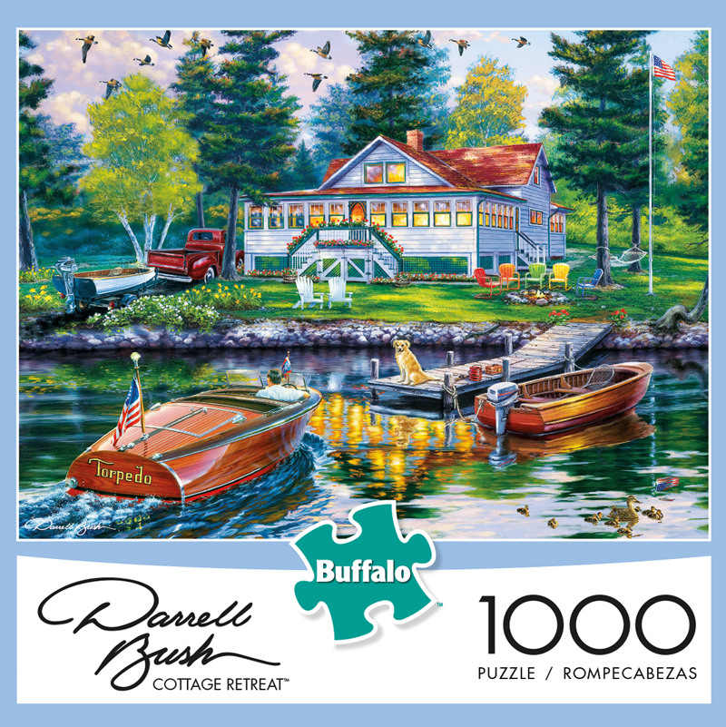 Cottage Retreat 1000 Piece Puzzle