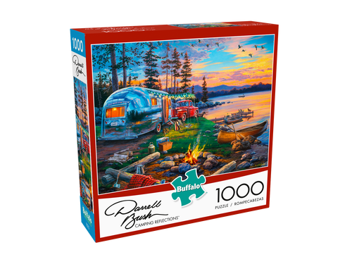 Camping Reflections 1000 Piece Puzzle