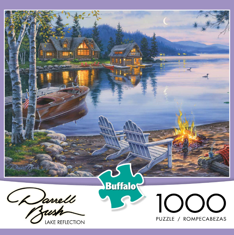 Lake Reflection 1000 Piece Puzzle