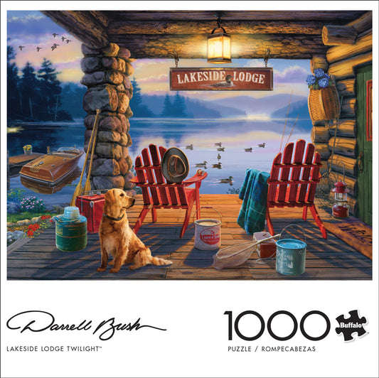 Lakeside Lodge 1000 Piece Puzzle