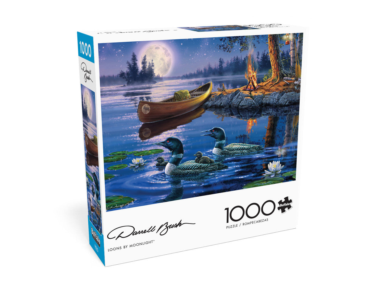 Loons by Moonlight 1000 Piece Puzzle