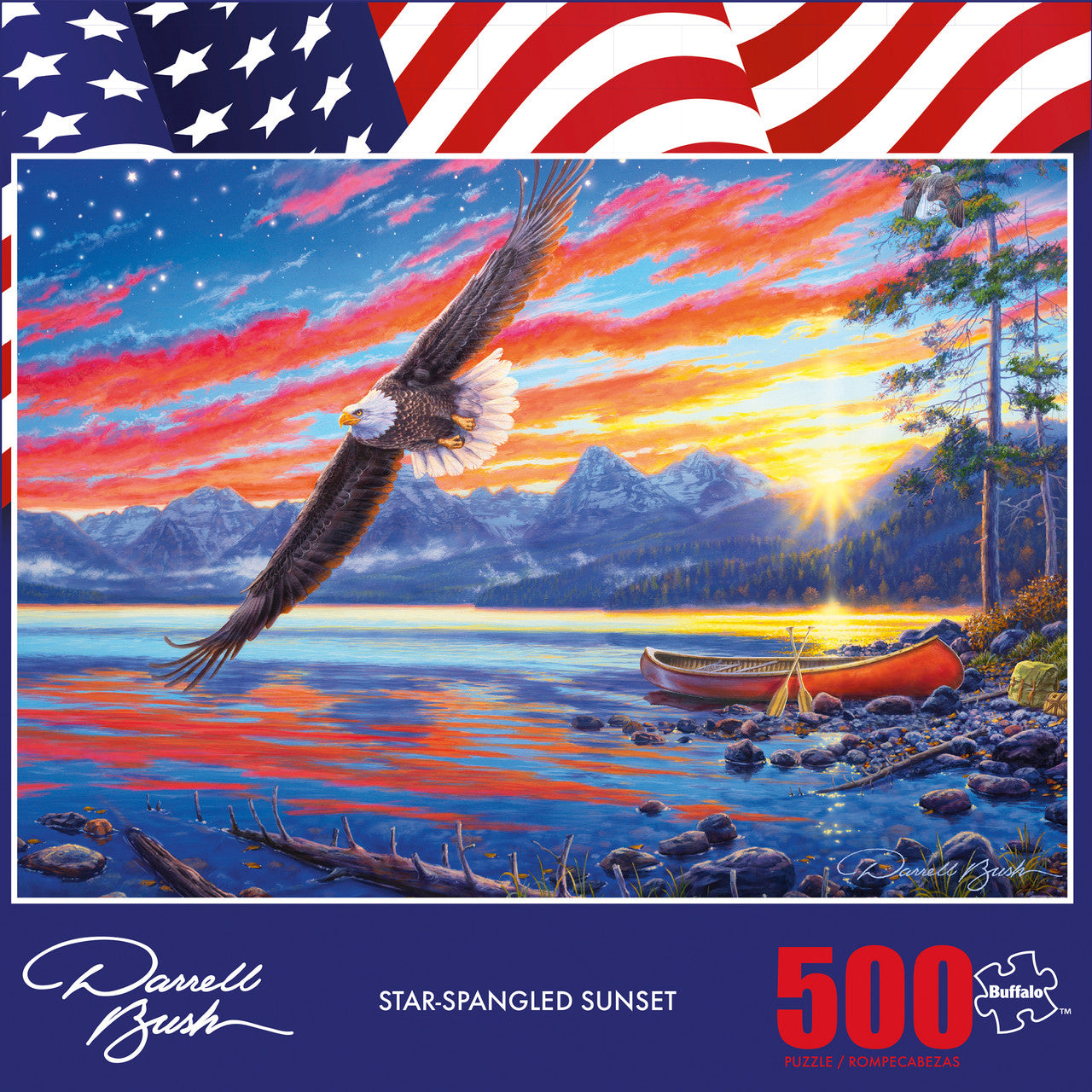 Old Glory  500 Piece Puzzle