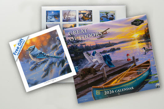 2026 Calendar 13.5x24