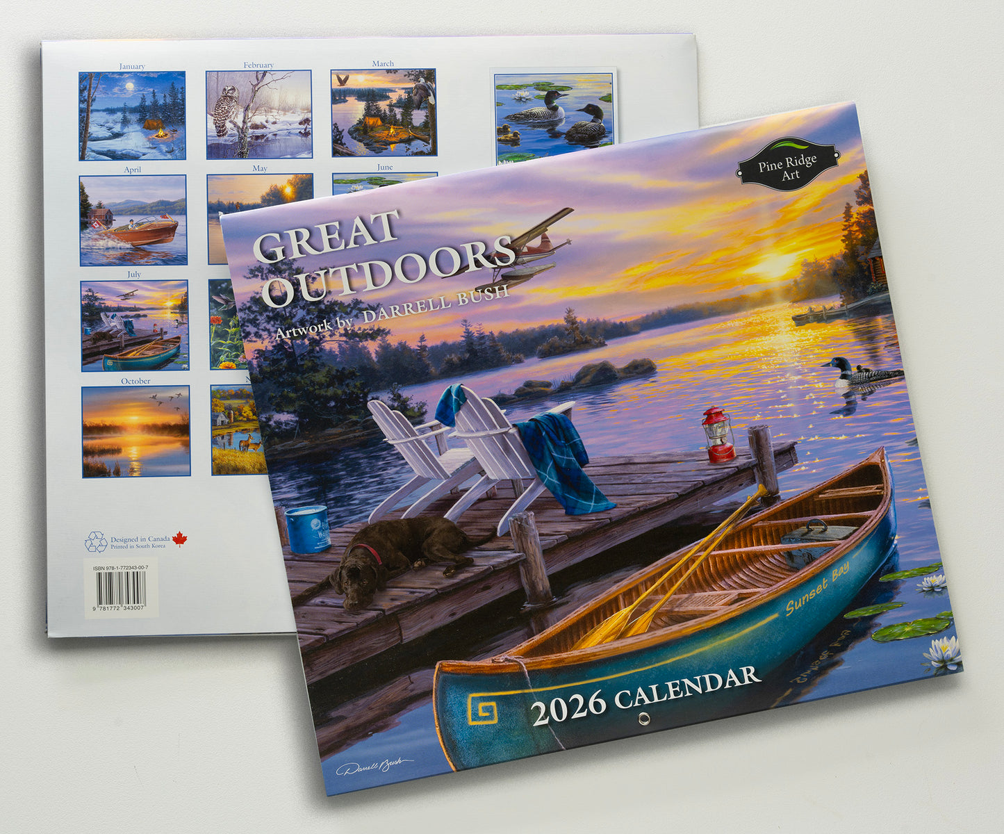 2026 Calendar 13.5x24