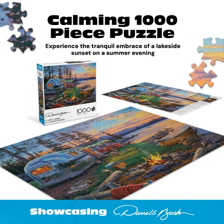 Camping Reflections 1000 Piece Puzzle