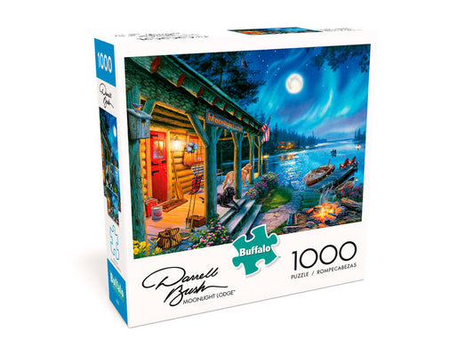 Moonlight Lodge 1000 Piece Puzzle