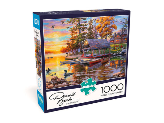 Canoe Camp 1000 Piece Puzzle