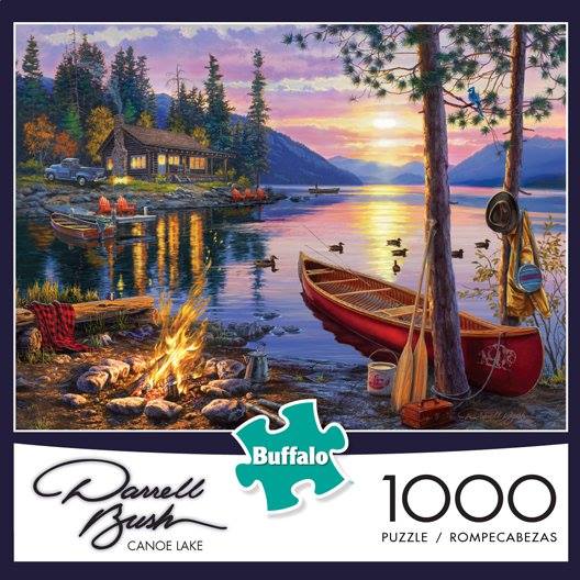 Canoe Lake 1000 Piece Puzzle