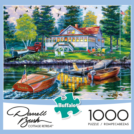 Cottage Retreat 1000 Piece Puzzle