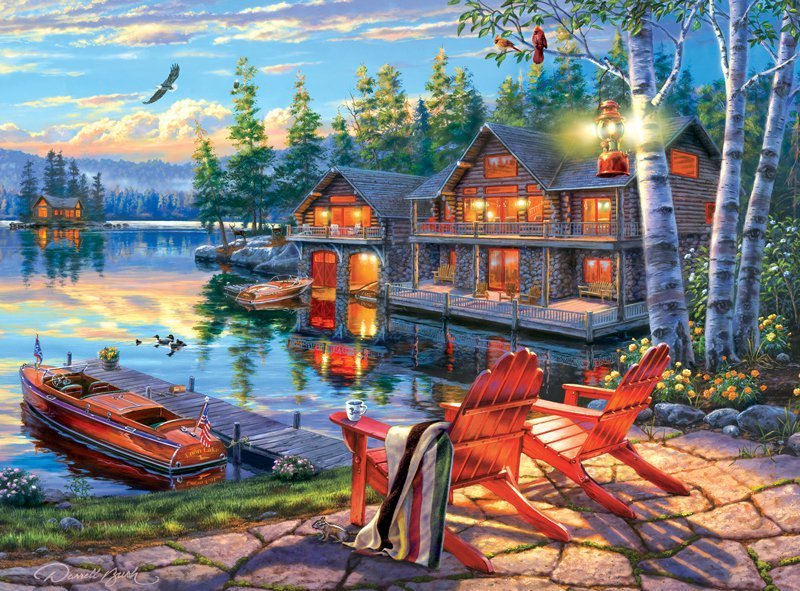 Loon Lake 1000 Piece Puzzle