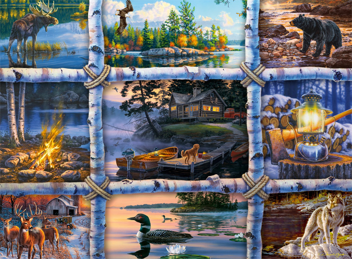 North Country 1000 Piece Puzzle